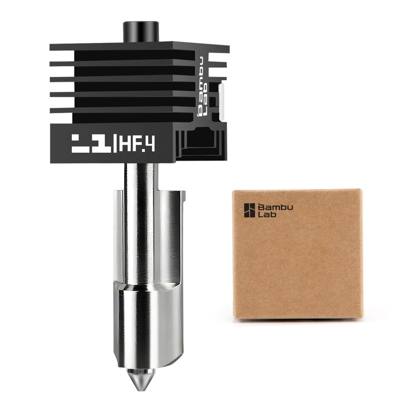 ENOMAKER Bamboo Lab H2D High Flow Hotend Kit with 0.4mm Hardened Steel Nozzle for H2 Series 3D Printer,H2S,P2S, Save 30% Time Print Head,Consistent Extrusion Heating Block,Extruder Hot End Accessory - Image 1